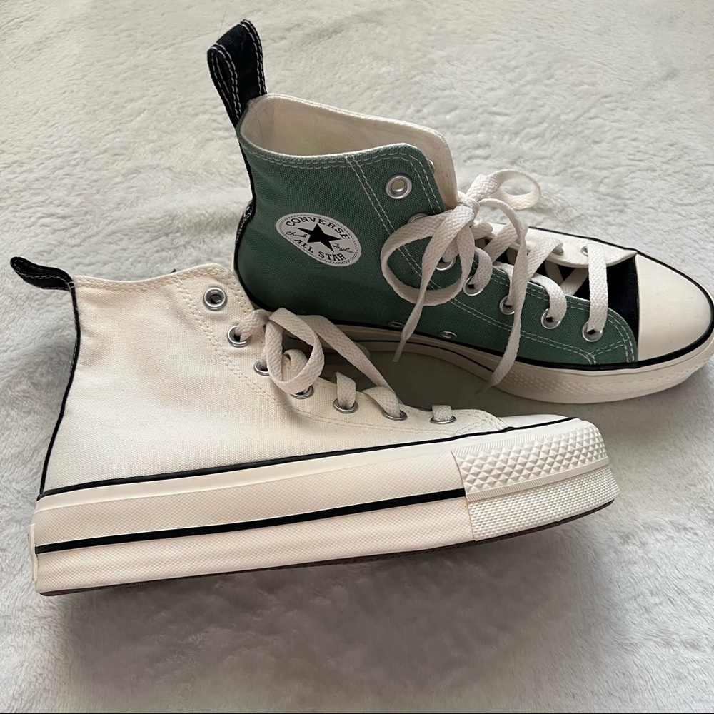 New custom converse platform high tops